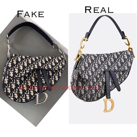 dior saddle fake vs real|real dior saddle bag.